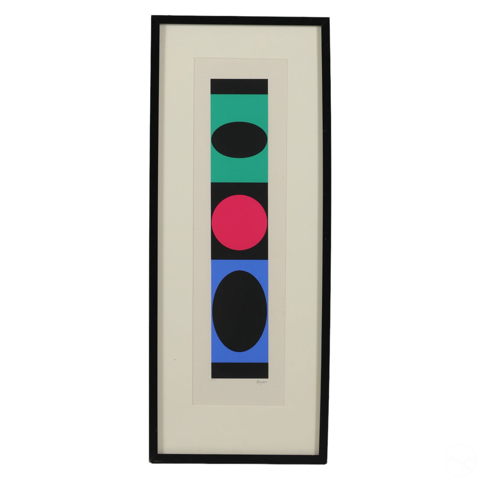 YAACOV AGAM B.1928 OPTICAL ART LE