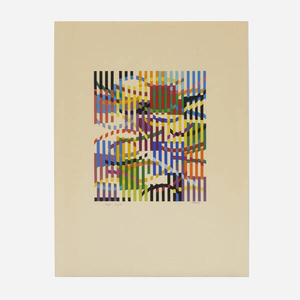 Yaacov Agam b.1928. Rhythm. 1965,