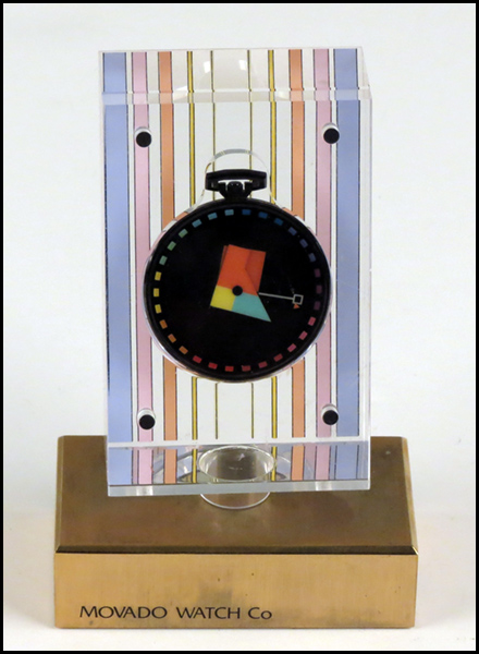 YAACOV AGAM FOR MOVADO WATCH CO