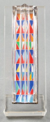 YAACOV AGAM JUDAICA OP-ART GLA