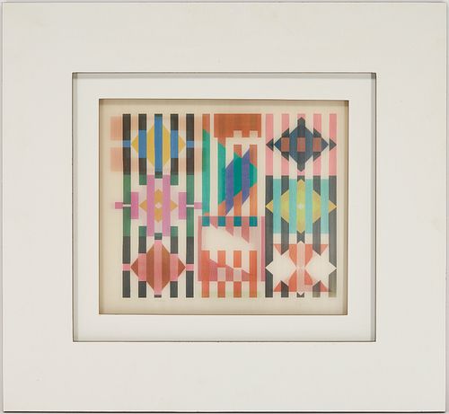 YAACOV AGAM KINETIC ART AGAMOGRAPH,