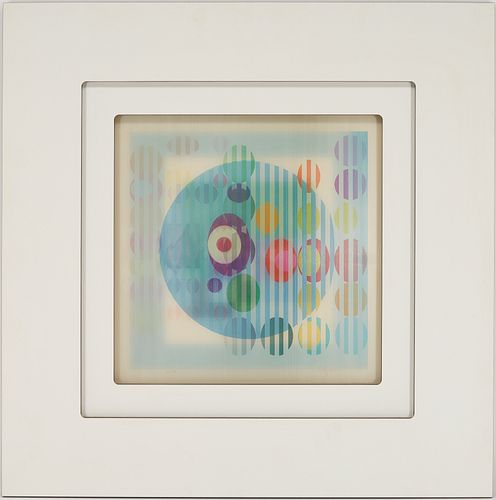 YAACOV AGAM KINETIC ART AGAMOGRAPH,