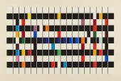 YAACOV AGAM "MULTIMAG #1" SILK