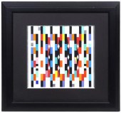 YAACOV AGAM ORIGINAL PAINTING