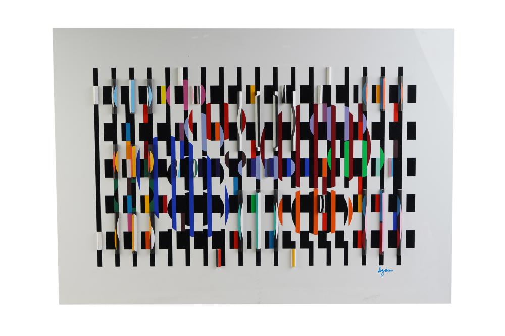 YAACOV AGAM: "PRISMOGRAPH"signed