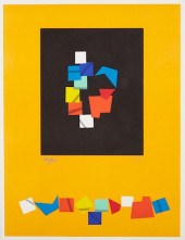 YAACOV AGAM "RHYTHM" SILKSCREE