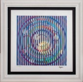 YAACOV  AGAM SIGNED AND NUMBER