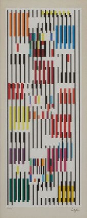 YAACOV AGAM TAPESTRY SUITE OP-