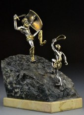 YAACOV HELLER BRONZE SCULPTURE