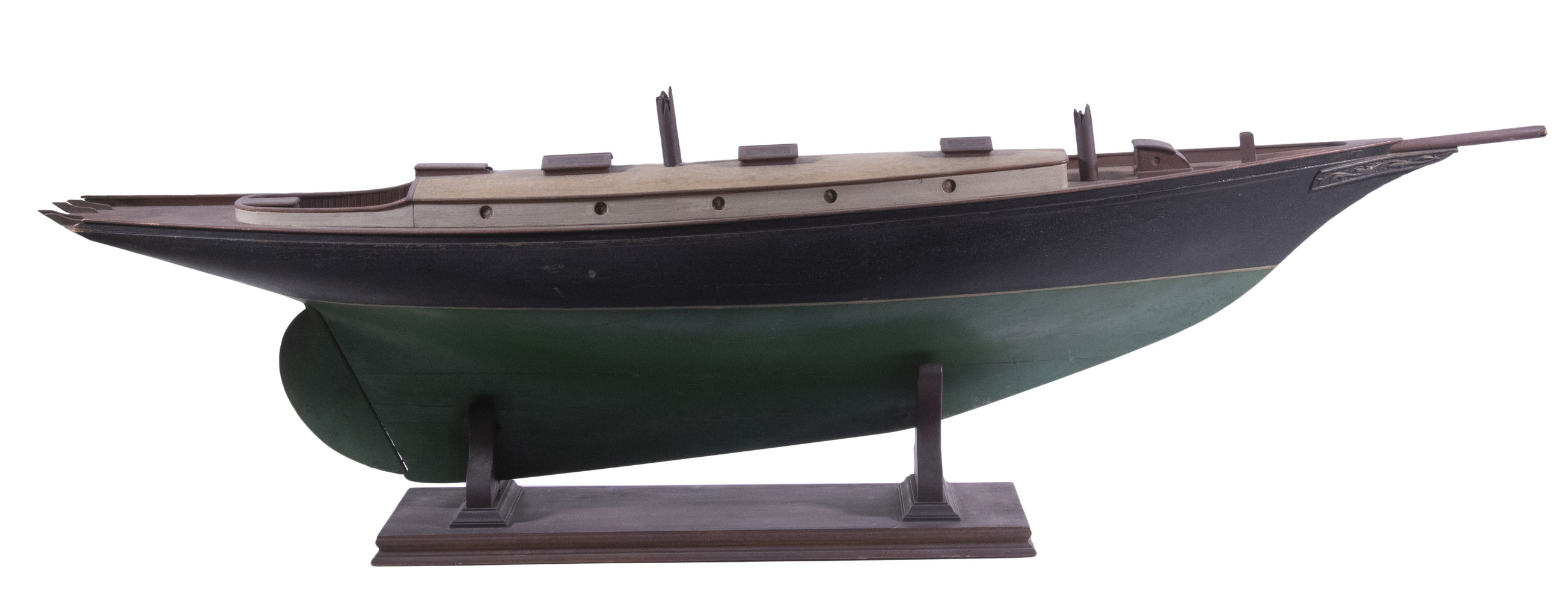 YACHT BUILDER'S MODEL & FRAMED
