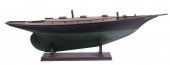 YACHT BUILDER'S MODEL & FRAMED