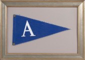 YACHT BURGEE 20TH CENTURY 17"