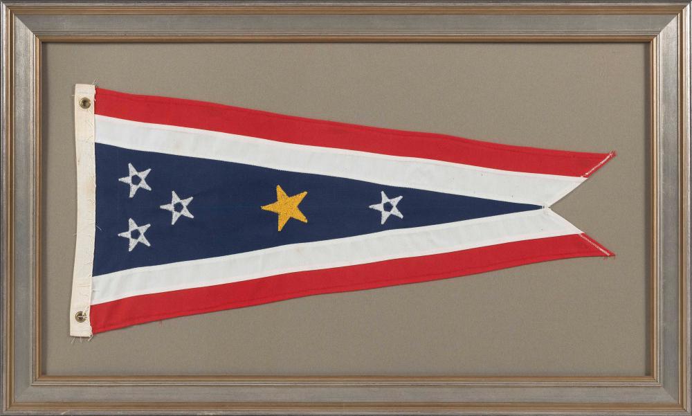 YACHT BURGEE 20TH CENTURY APPROX.