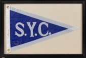 YACHT CLUB BURGEE 20TH CENTURY
