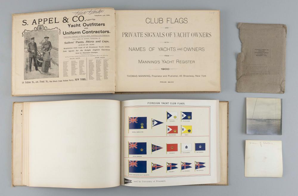 YACHTING BOOKS AND PHOTOGRAPHS