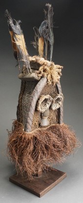 YAKA TRIBE MASK, DEMOCRATIC RE