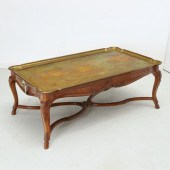 YALE BURGE STYLE BRASS TRAY CO