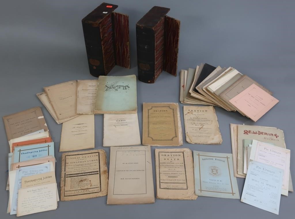 Yale ephemera to include seven