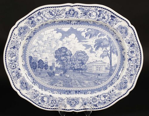 YALE WEDGWOOD BLUE AND WHITE MEAT