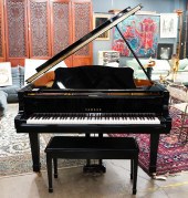 YAMAHA C3 POLISHED EBONY CONSE
