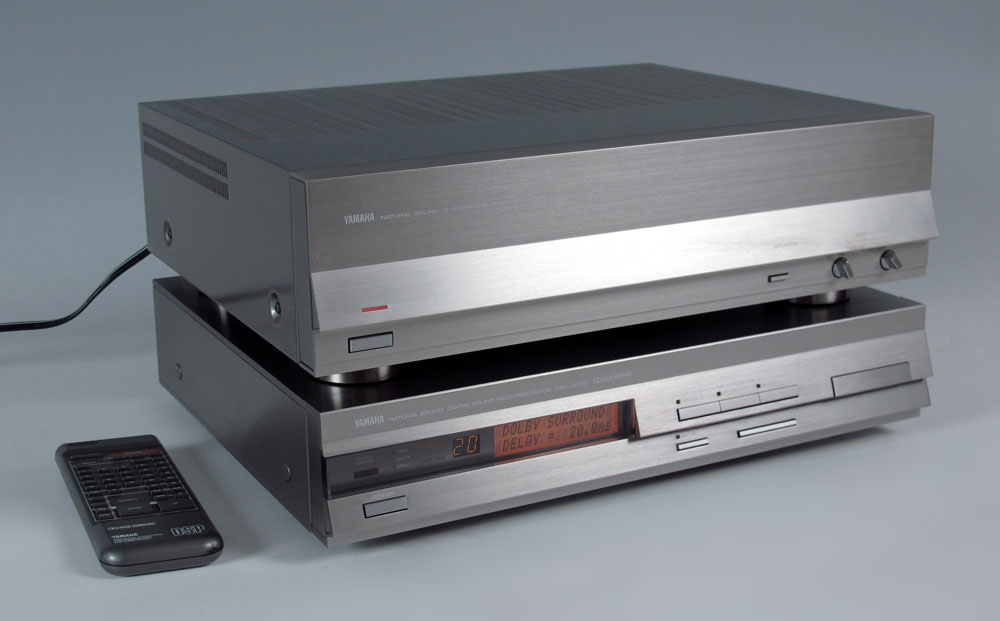 YAMAHA MX-55 AMPLIFIER & DSP-3000