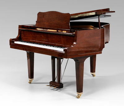 Yamaha piano, mahogany, serial