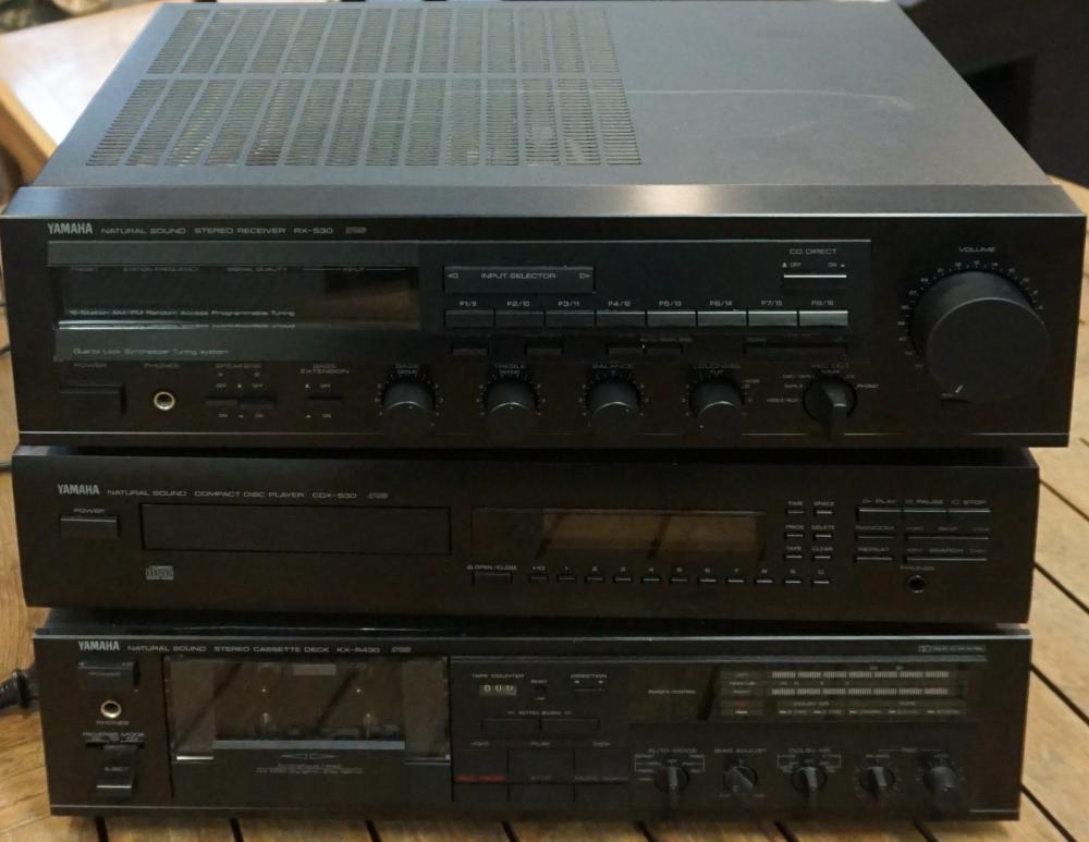 YAMAHA STEREO RECEIVER (RX-530), CD