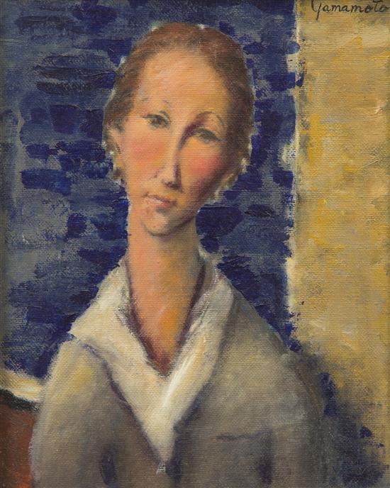 Yamamoto (20th century) Portrait of