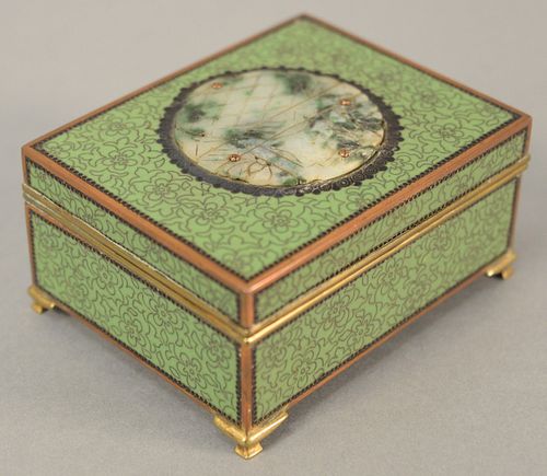 YAMANAKA CLOISONNE ENAMEL BOX