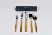 YAMAZAKI GOLD PLATED FLATWARE