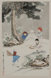 Yan Ziying and Chen Dazhang (C