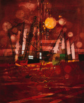 YANKEL GINZBURG (B. 1945), "HA