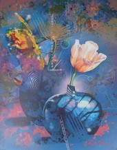 YANKEL GINZBURG MIXED MEDIA FL
