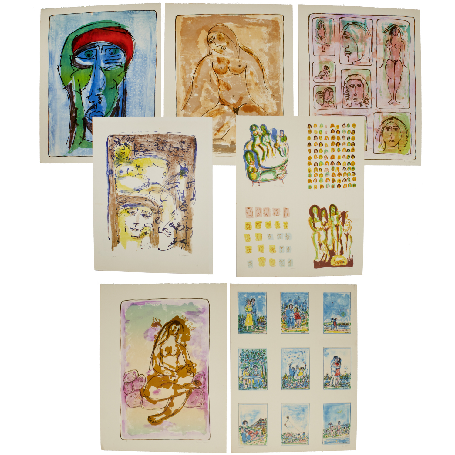 YANNI POSNAKOFF, (7) ARTIST'S PROOF