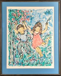 Yanni Posnakoff color lithograph,