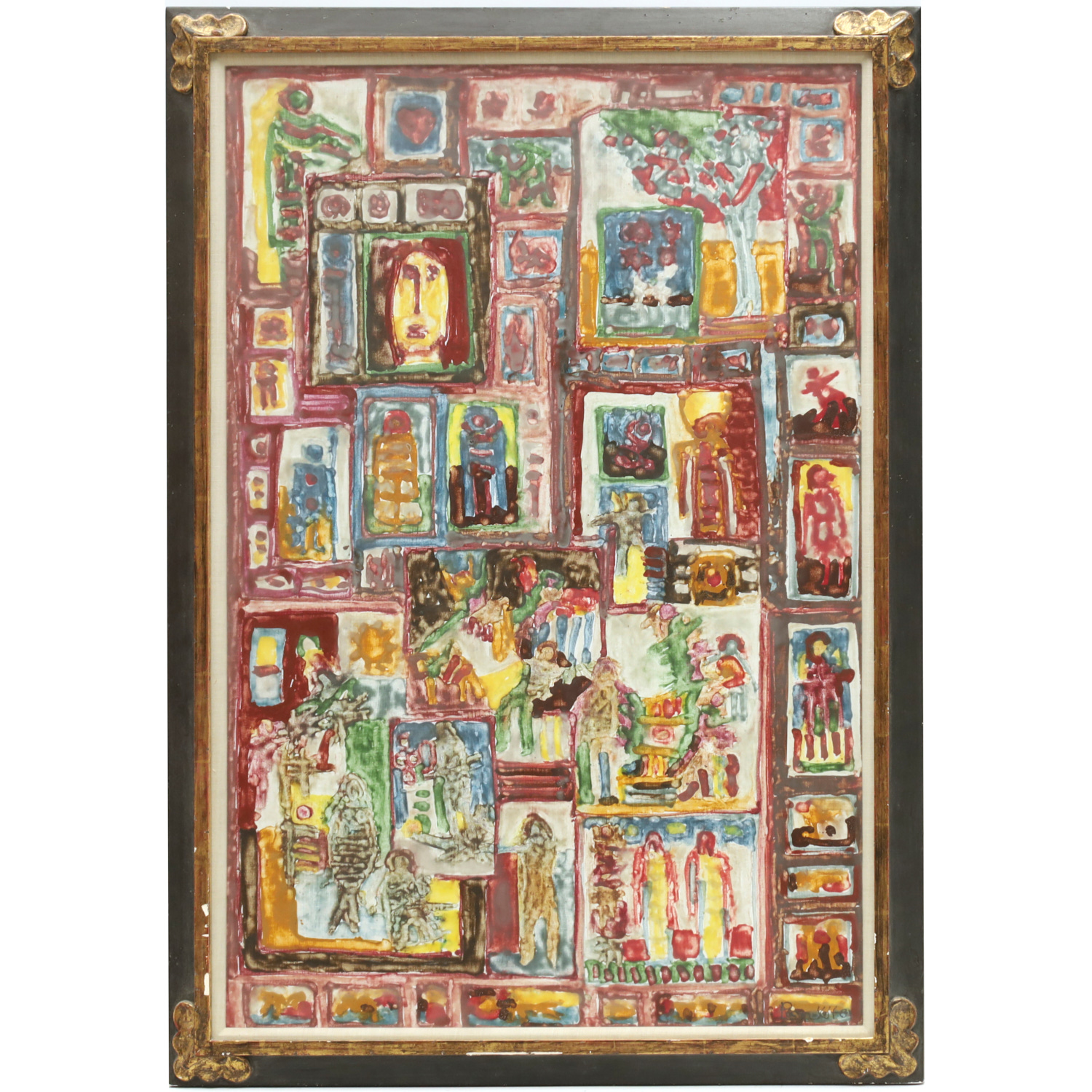 YANNI POSNAKOFF, OIL ON CANVAS