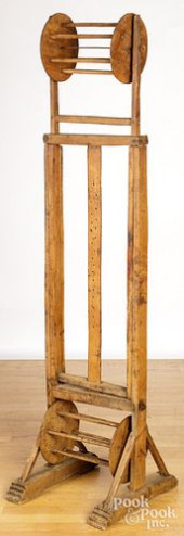 YARN WINDER, 19TH C.<br>Yarn w