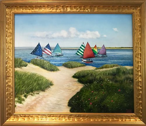 YASEMIN TOMAKAN OIL ON CANVAS
