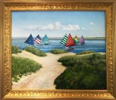 YASEMIN TOMAKAN OIL ON CANVAS