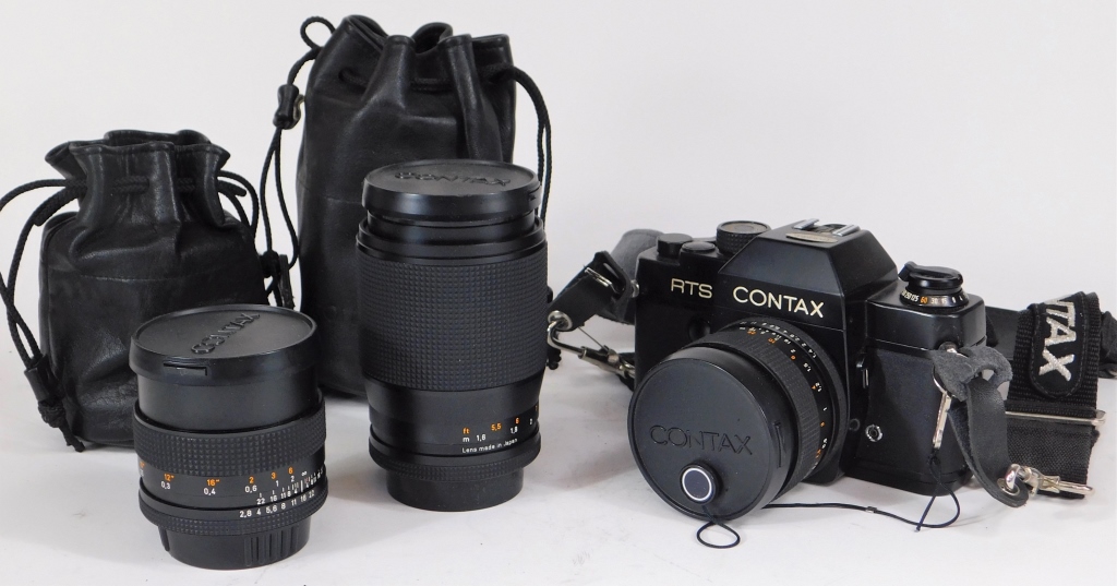 YASHICA CONTAX RTS SLR CAMERA