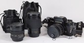 YASHICA CONTAX RTS SLR CAMERA