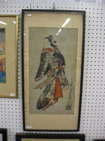 Yasutomo Kaigetsudo Woodblock Print
