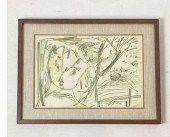 YEHUDA BACON, ABSTRACT LITHOGR