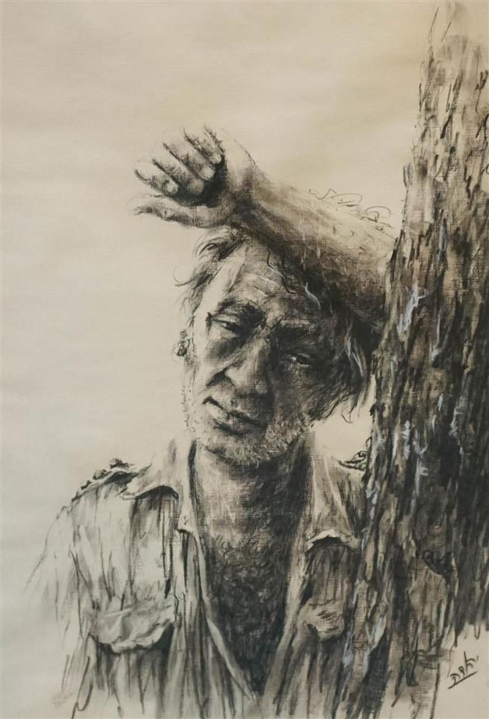 YEHUDA, PORTRAIT OF MAN, MIXED