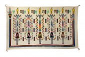 YEI WEAVING, NAVAJO DEITY-SHIP