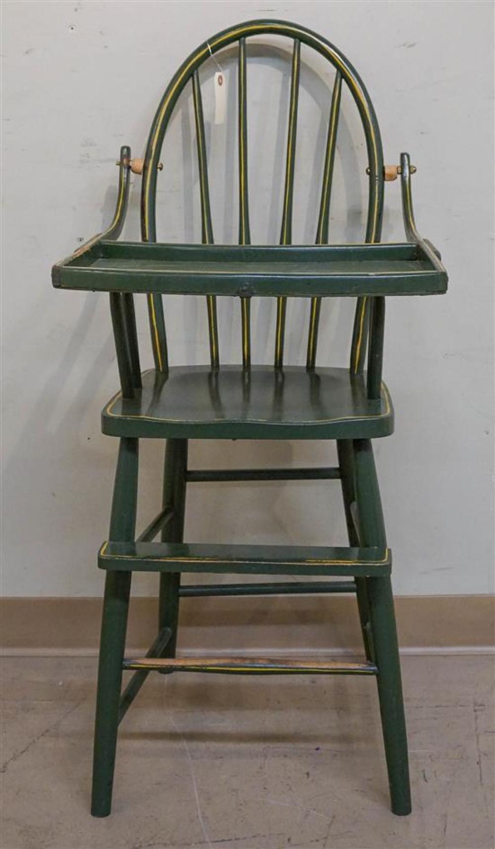 YELLOW AND GREEN ENAMEL FRUITWOOD