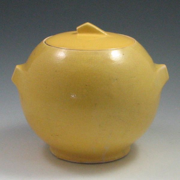 Yellow Cookie Jar unmarked three
