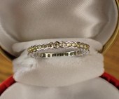 YELLOW DIAMOND AND GOLD ETERNI