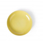 YELLOW-GLAZED PLATE
QING DYNAS
