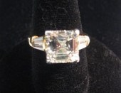 Yellow gold and diamond engage